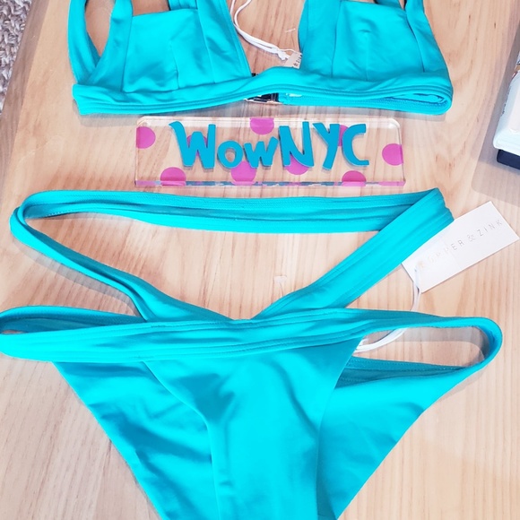 NEW Anthro | Kopper & Zink Cutout Bikini Set - Picture 2 of 7